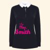 Women's long sleeve plain rugby shirt Thumbnail